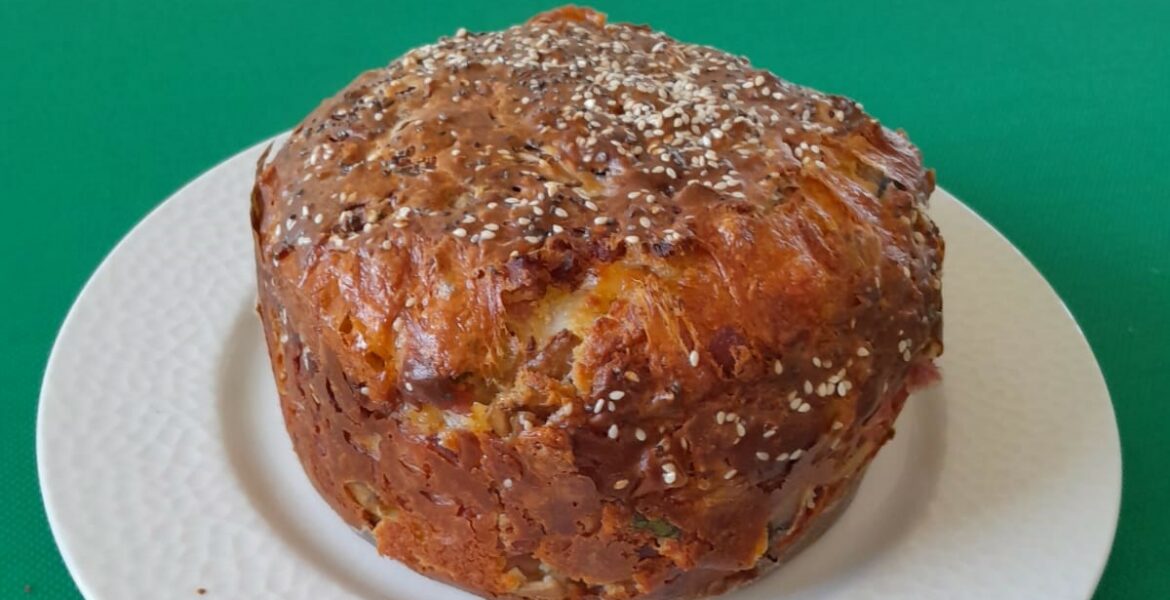 Panettone salato